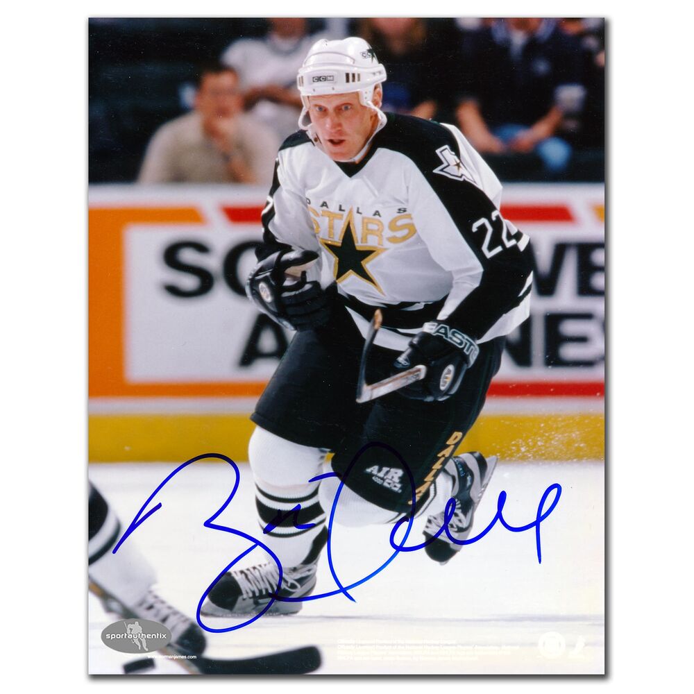 Brett Hull Dallas Stars Autographed 8x10