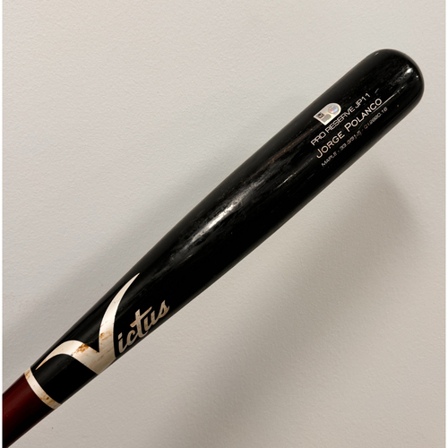 Photo of Team Issued Jorge Polanco Victus Bat