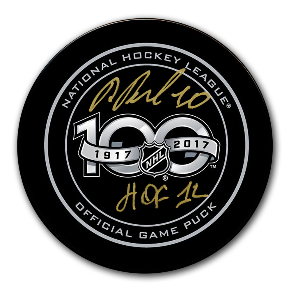 Pavel Bure NHL Top 100 HOF Autographed Puck