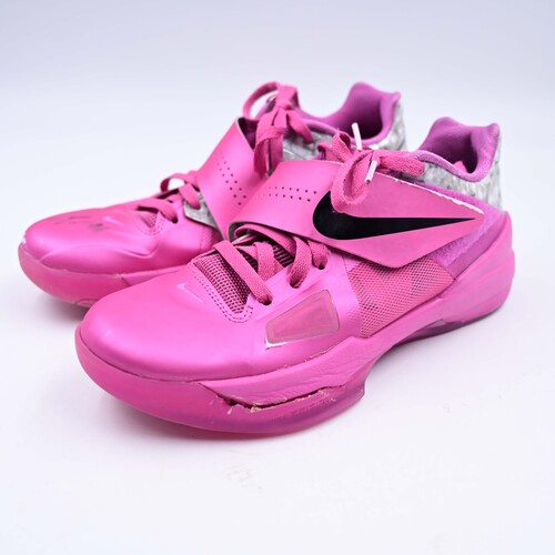 Image of Quinerly, JJ - Dallas Wings - Nike Zoom KD 4 (Aunt Pearl) Shoes - Worn 7/9/2025 - Autographed - 2025 WNBA Season