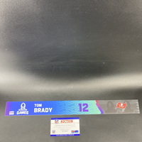 NFL - Buccaneers Tom Brady Pro Bowl Games Nameplate Special Edition 2 of 3