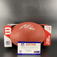NFL - Lions Jonah Jackson Signed Authentic Football