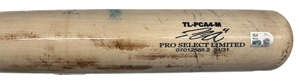 Pete Crow-Amstrong Game-Used Broken Bat - Chad Patrick to Pete