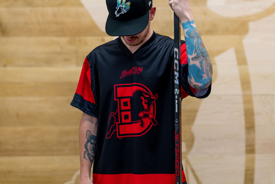 #22 Tre'  Morgan 2025 Hockey Night Jersey