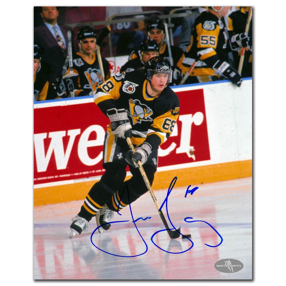 Jaromir Jagr Pittsburgh Penguins RUSH Autographed 8x10