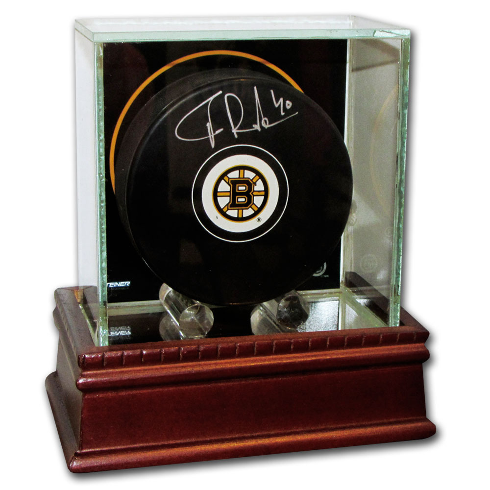 Tuukka Rask Autographed Boston Bruins w/Display Case