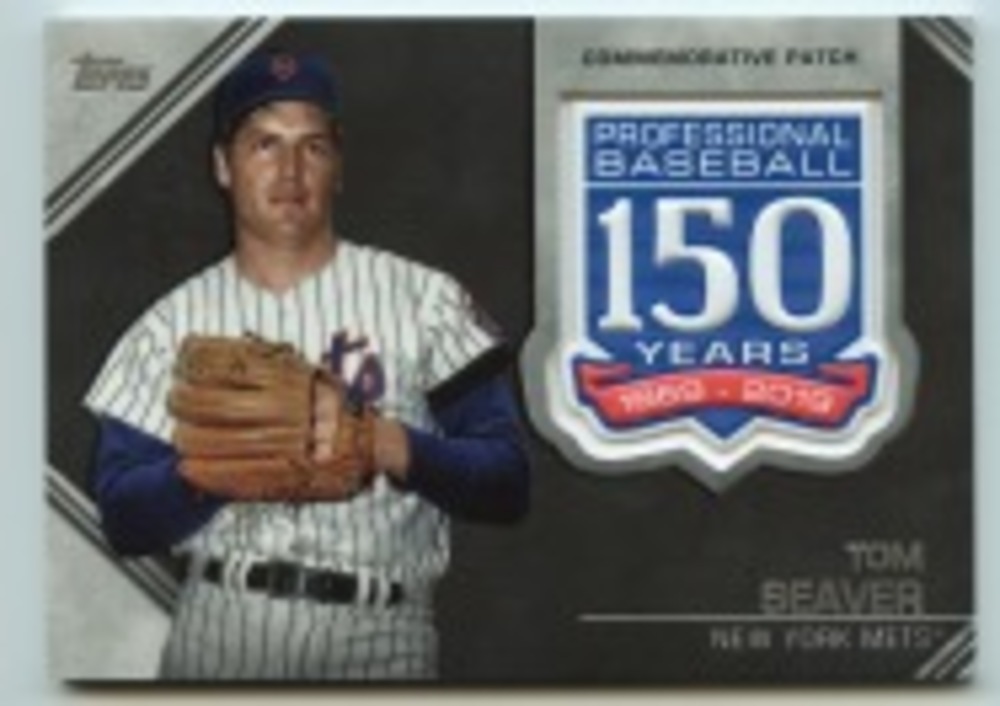 2019 Topps Update 150th Anniversary Manufactured Patches #AMPTSE Tom Seaver