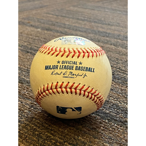 Shohei Ohtani: Pitched Ball - Game Used (Mountcastle Foul Ball - 8/25/21 @ Orioles)