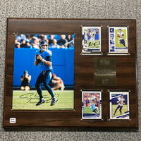 Titans - Ryan Tannehill Signed Picture and Trading Card Plaque