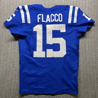 STS - Colts Joe Flacco Signed Game Issued Jersey 2024 Season Size 46