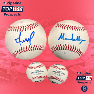Marcelo Mayer & Franklin Arias - Autographed Baseballs