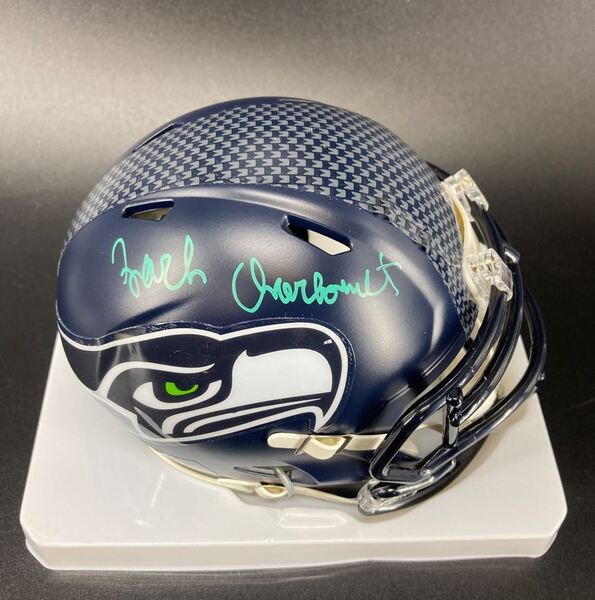 NFL - Seahawks Zach Charbonnet signed authentic football