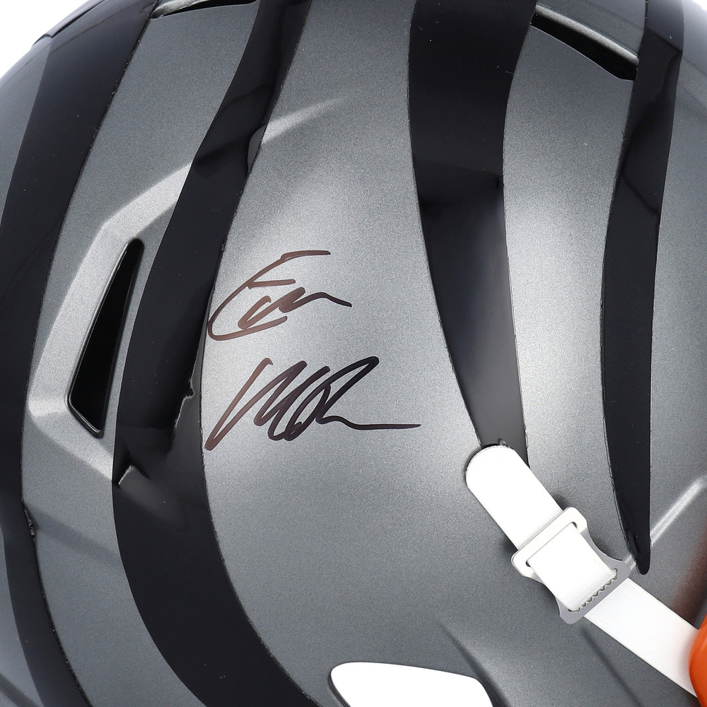 Evan McPherson Cincinnati Bengals Autographed Riddell Flash Alternate ...