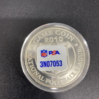 NFL - Lions  Game Used Flip Coin 2010 Season