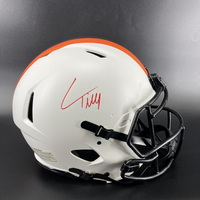 NFL - Browns Cedric Tillman Signed Authentic Lunar Eclipse Speed Helmet