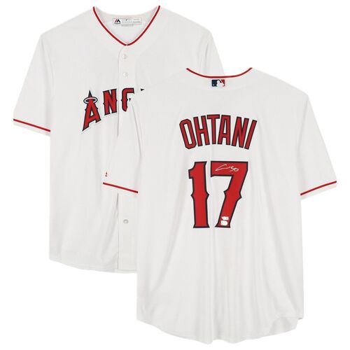 Shohei Ohtani Autographed Replica Home Angels Jersey | MLB Auctions
