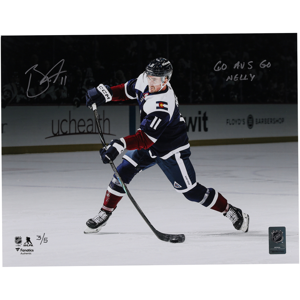 Brock Nelson Colorado Avalanche Autographed 11