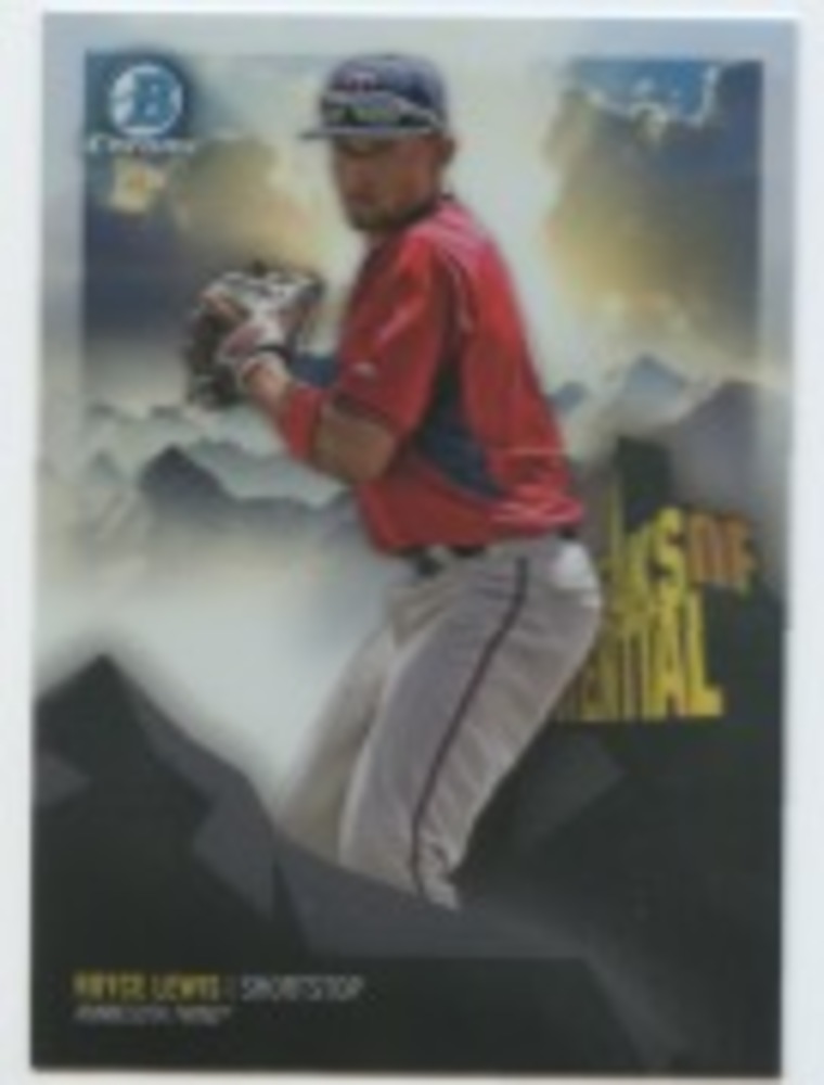 2018 Bowman Chrome Peaks of Potential Refractors #PPRL Royce Lewis