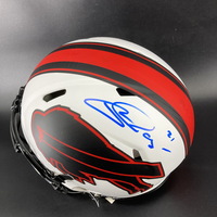 NFL - Bills Jordan Poyer Signed Authentic Lunar Eclipse Speed Helmet