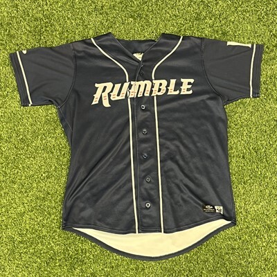 #17 Ryan Clifford Rumble Ponies Blue Alternate Jersey