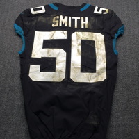 London Games - Jaguars Telvin Smith Game Worn Jersey (10/28/18) Size 40 ...