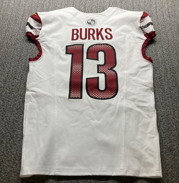 Madrid Game - Commanders Treylon Burks Game Issued Jersey Size 40 With M...