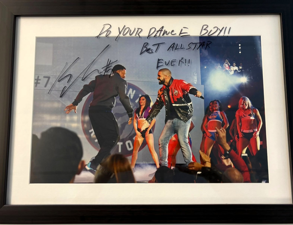 Drake x Kyle Lowry Autographed 2016 Toronto All-Star Frame
