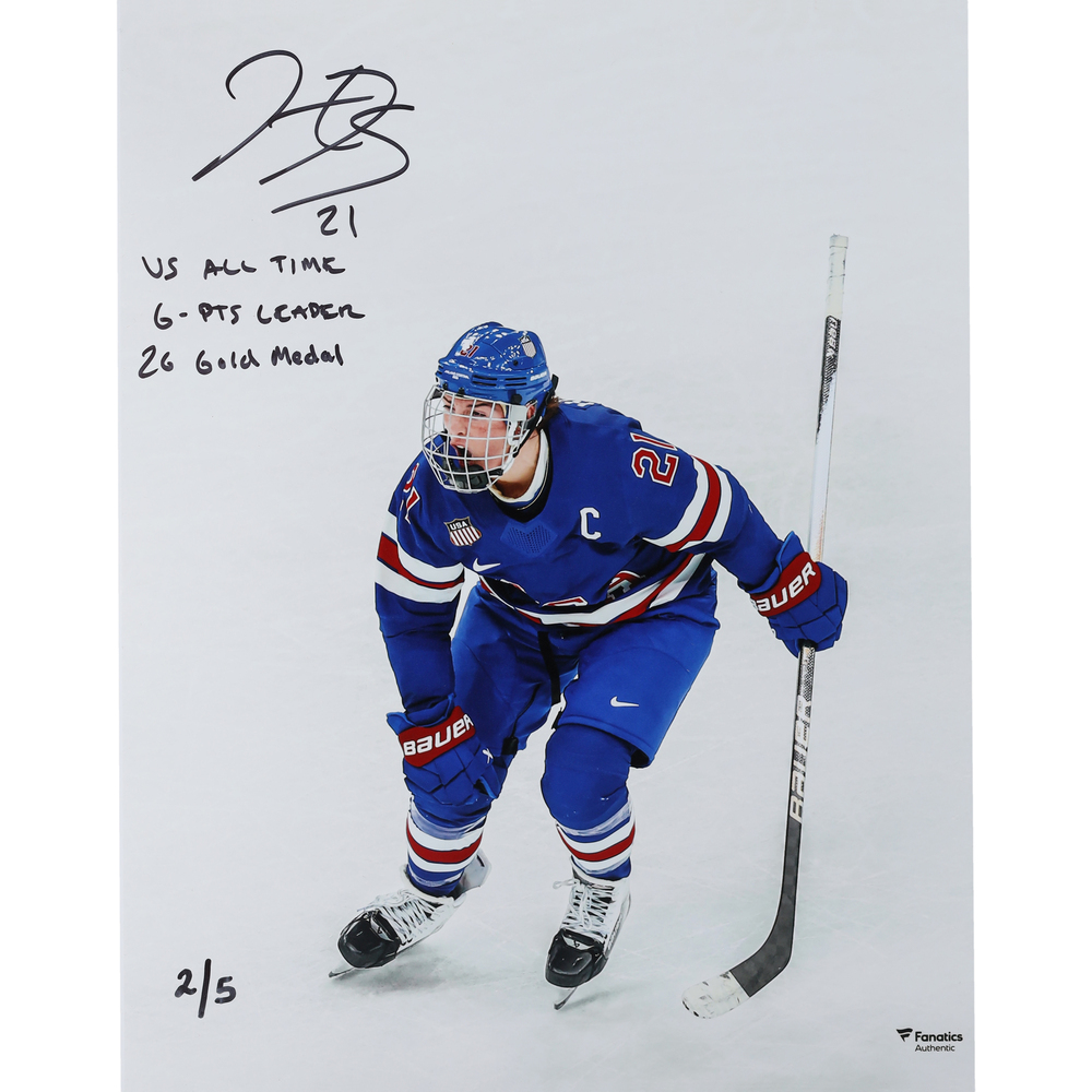 Hilary Knight Team USA Autographed 11