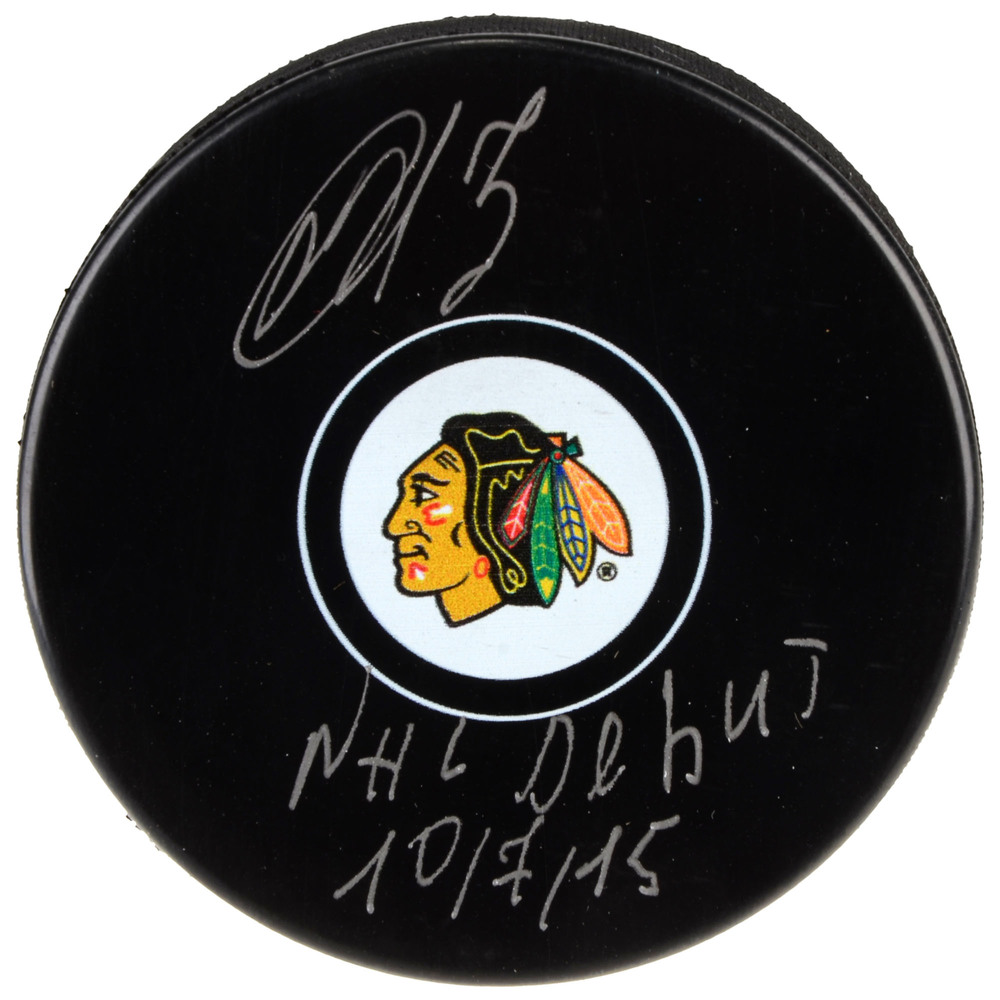 Artemi Panarin Chicago Blackhawks Autographed Hockey Puck with 