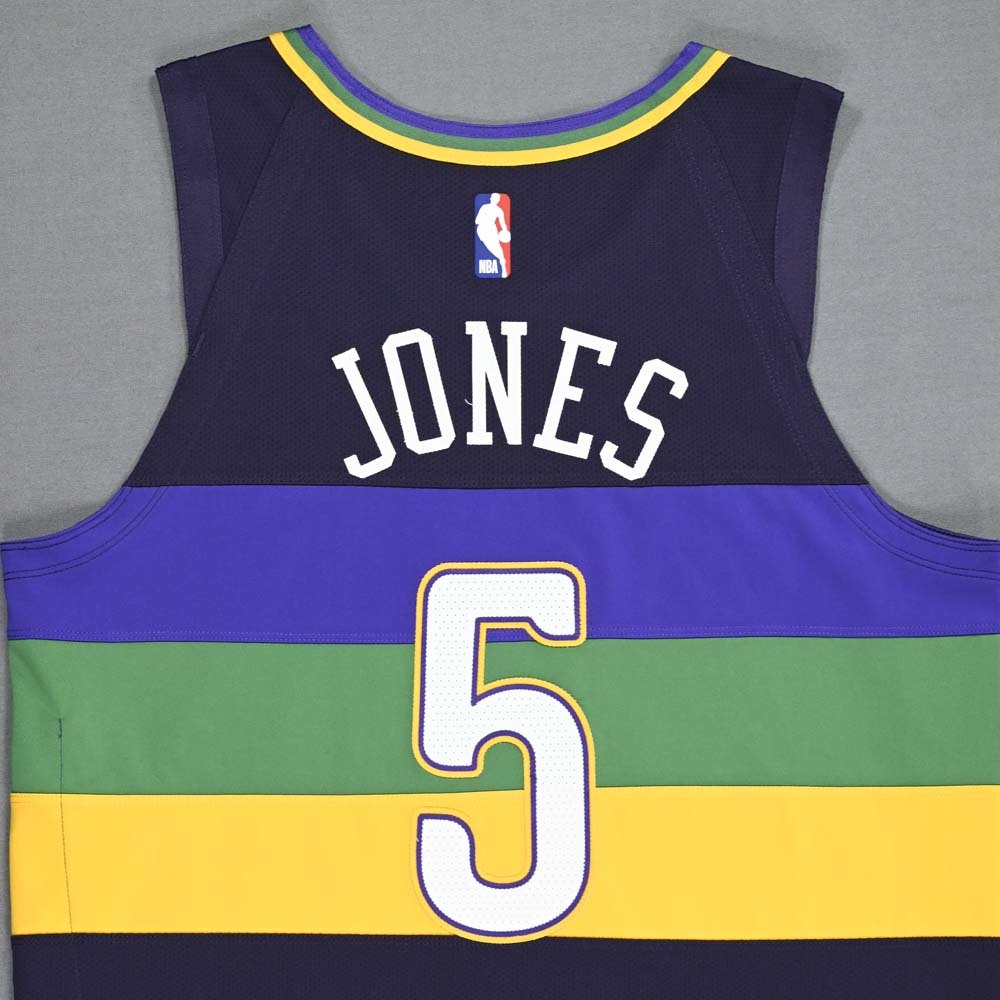 Herbert Jones New Orleans Pelicans GameWorn City Edition Jersey 202223 NBA Season NBA