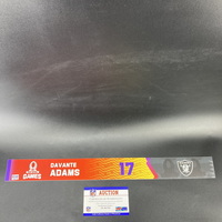 NFL - Raiders Davante Adams 2023 Pro Bowl Games Nameplate Special Editio...