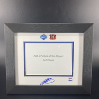 NFL - Bengals Jermaine Burton Signed NFL Draft Picture Frame