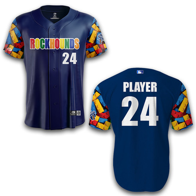 Jack PERKINS  #17 Building Blocks Jersey