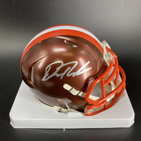 NFL - Browns Dorian Thompson-Robinson Signed Flash Mini Helmet