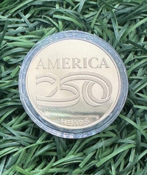 Bills @ Jaguars - Game Used Flip Coin - America 250 Logo - 2026 NFL Play...