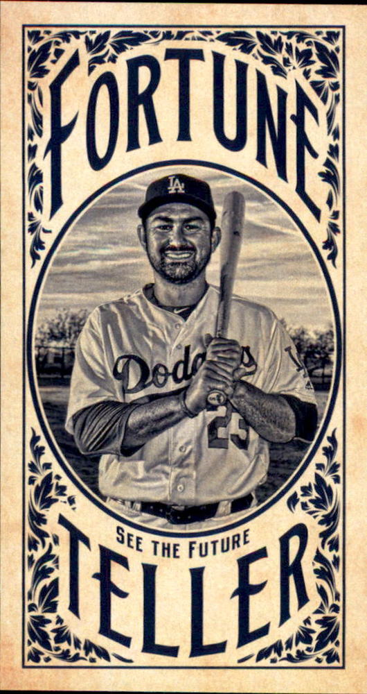 2017 Topps Gypsy Queen Fortune Teller Mini #FTAG Adrian Gonzalez