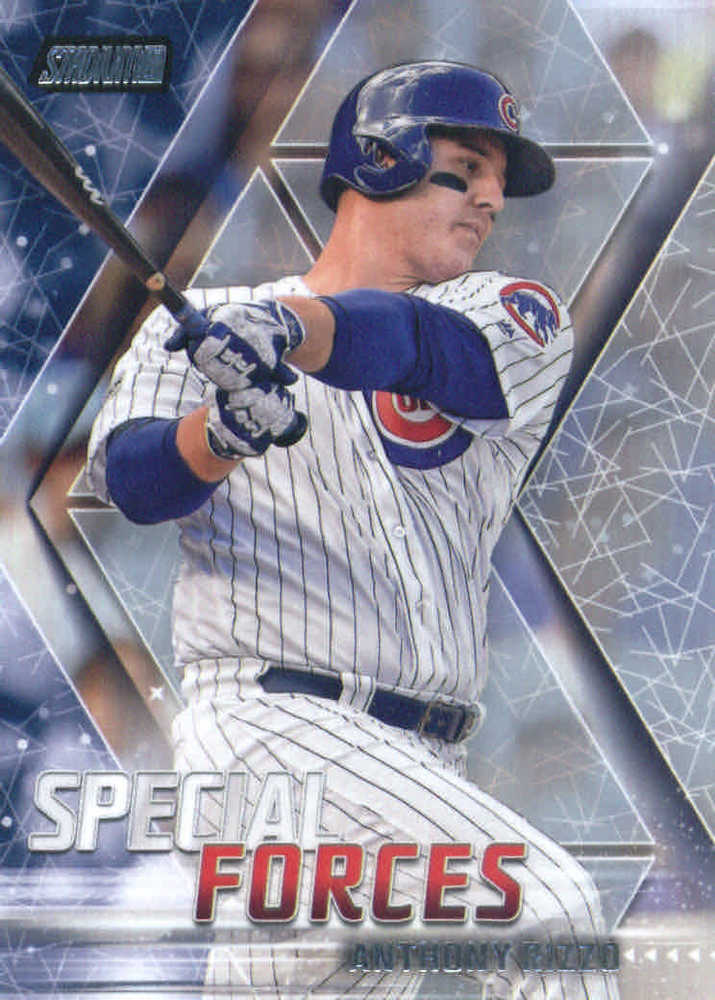 2018 Stadium Club Special Forces #SFAR Anthony Rizzo