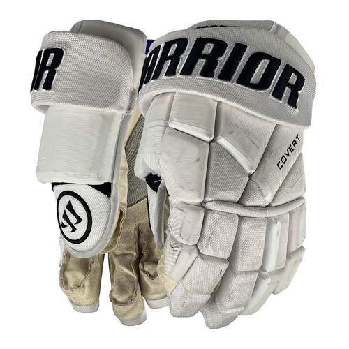 Photo of Game-Used 2026 Stadium Series Warrior Hockey Gloves - Viktor Arvidsson
