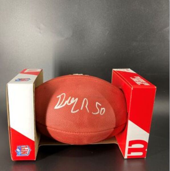 NFL - Bills Gregory Rousseau Signed Authentic Football
