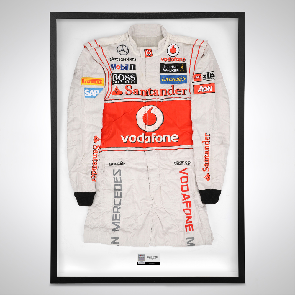 Jenson Button 2012 Race Used Race Suit F1 Authentics