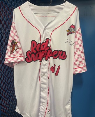 Ryan Zeferjahn #41 Signed Red Snapper Jersey