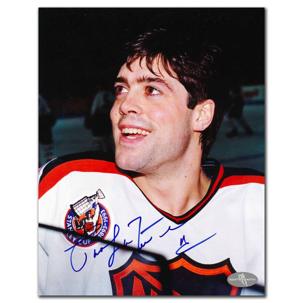 Pat Lafontaine 1993 NHL All-Star Game Autographed 8x10