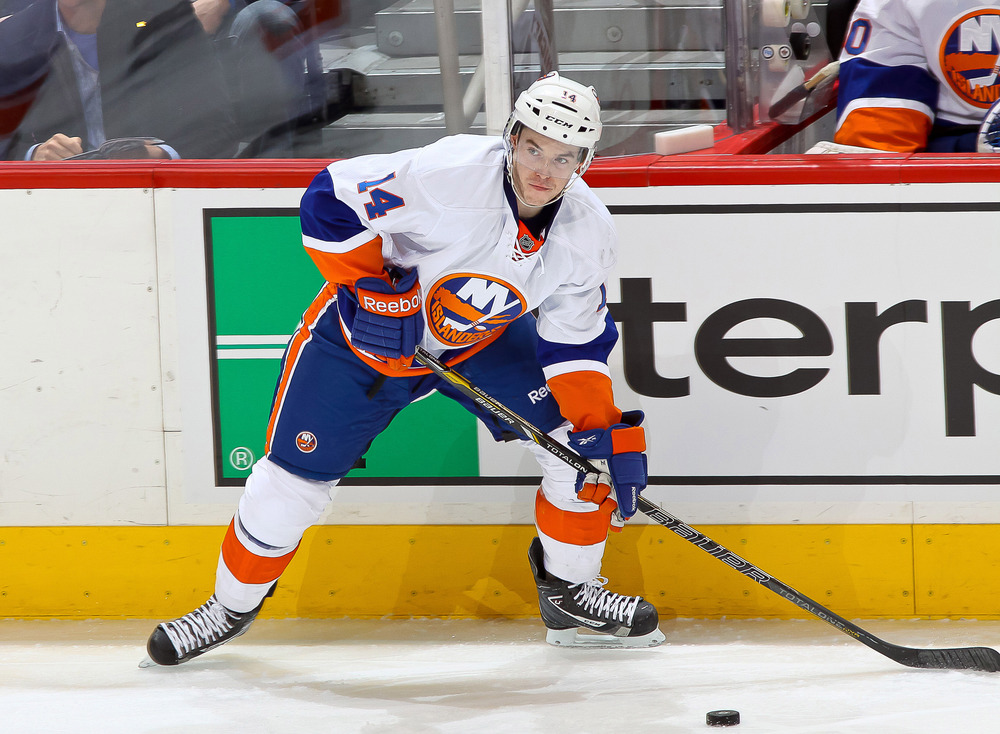 Jersey off the Back of Thomas Hickey - New York Islanders