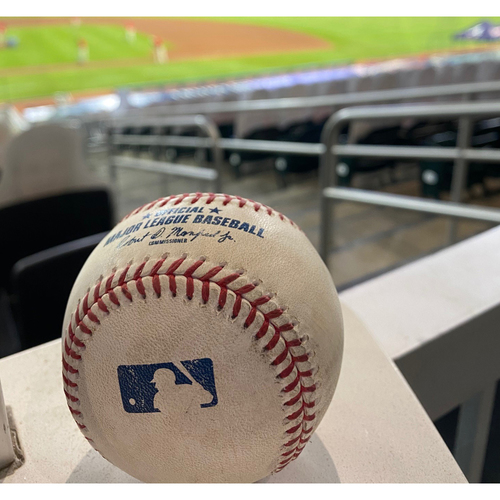 2020 NL MVP & Silver Slugger: Freddie Freeman Game-Used Walk-Off Home Run Baseball - 9/25/20