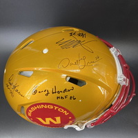 HOF - Commanders Multi Signed Authentic Flash Speed Helmet Signed by Joe...