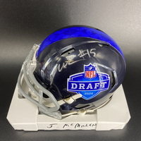 NFL - Buccaneers Jalen McMillan Signed NFL Draft Mini Helmet