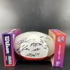 NFL - Chiefs Super Bow 57 Chiefs Multi Signed Football Including McKinnon, Dunlap,Karlaftis, Butker, Toney, Cook, Harris, Watson