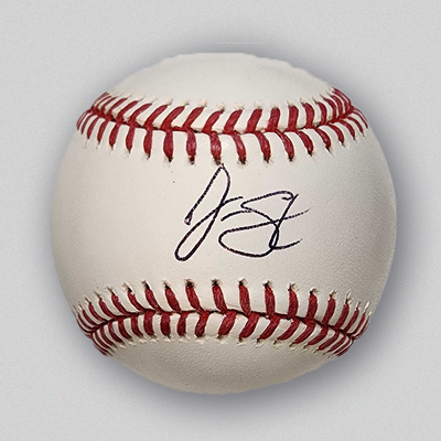 Justin Steele Signed Baseball
