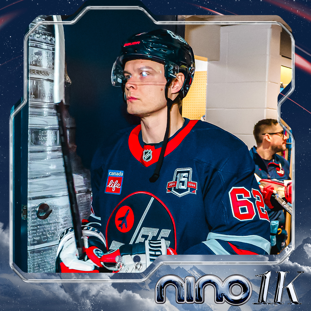 Vladislav Namestnikov #7 Warmup Worn Nino Niederreiter Commemorative Jersey