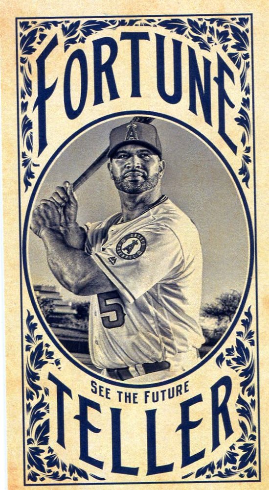 2017 Topps Gypsy Queen Fortune Teller Mini #FTAP Albert Pujols